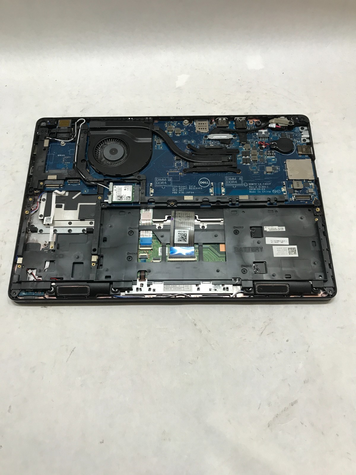 Dell Latitude 5480 14″ Intel Core i5 NO RAM NO HDD/OS For Parts WILL NOT BOOT DW