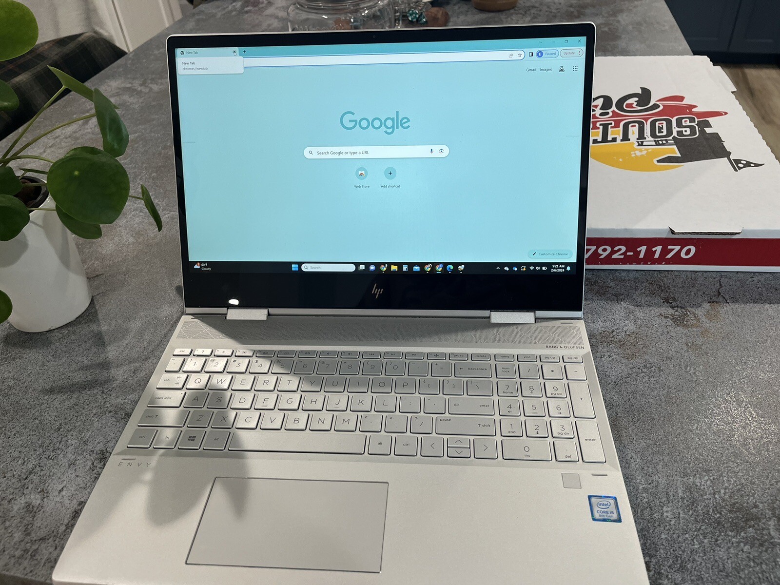 HP 15-DY5033DX 15.6″ (256GB SSD, Intel Core i3-1215U, 1.10GHz, 8GB RAM, Intel…