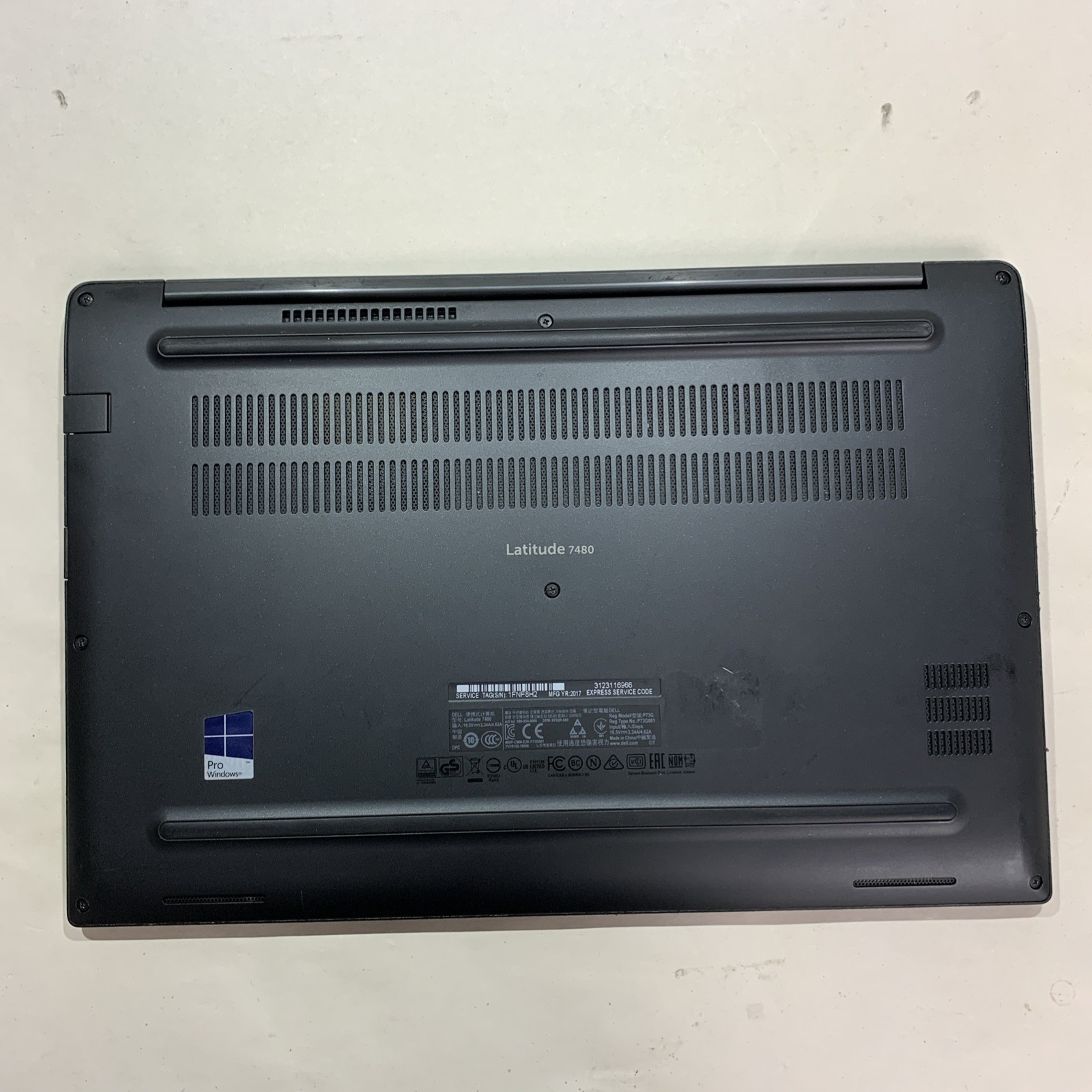 Dell Latitude 7480 i7-7600U 4GB RAM NO SSD | Battery : Poor