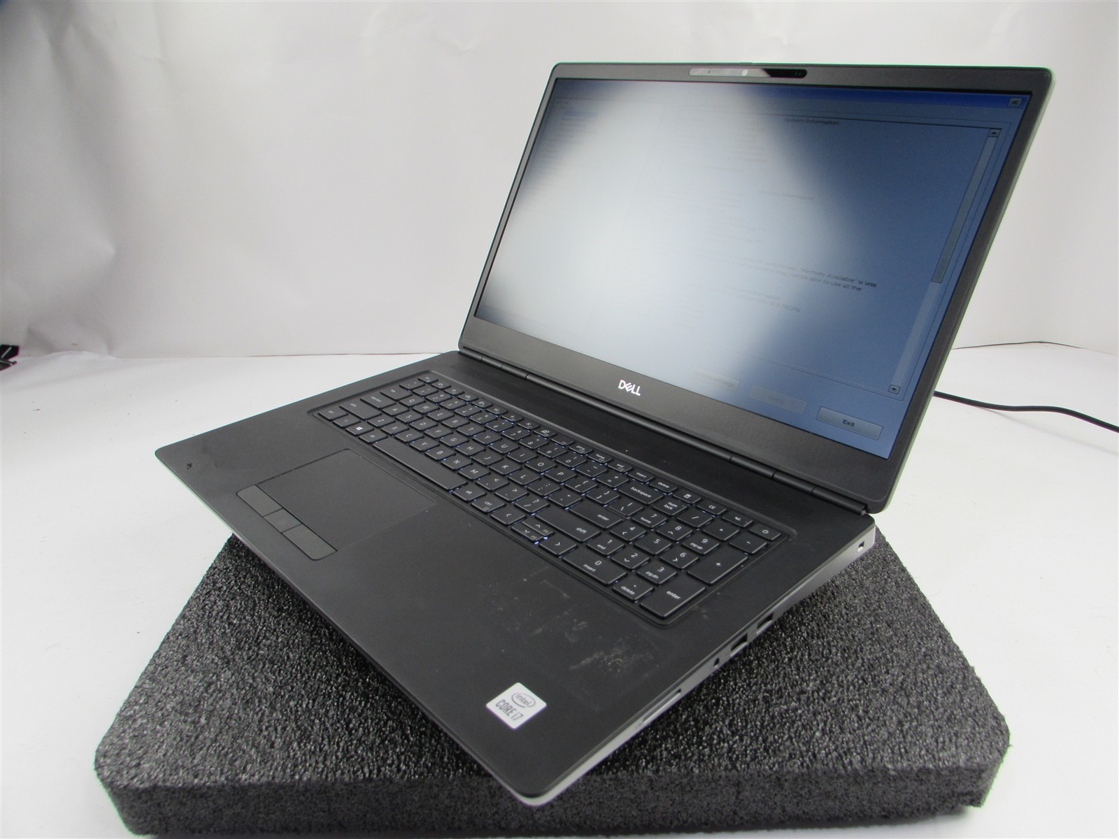 DELL PRECISION 7750 1920X1080 FHD I7-10850H 1TB 32GB RAM RTX 3000 WIN 11 PRO