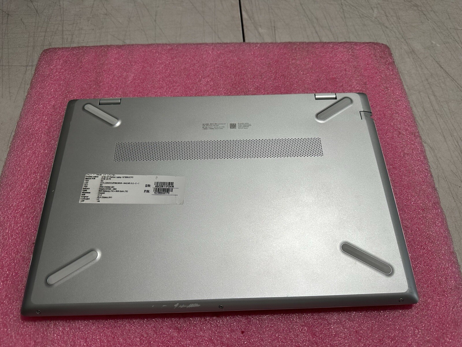 HP G7BSKU1#ABA Laptop 15.6″ AMD A9-9425 Radeon R5 3.1GHz 16GB 256SSD Win10