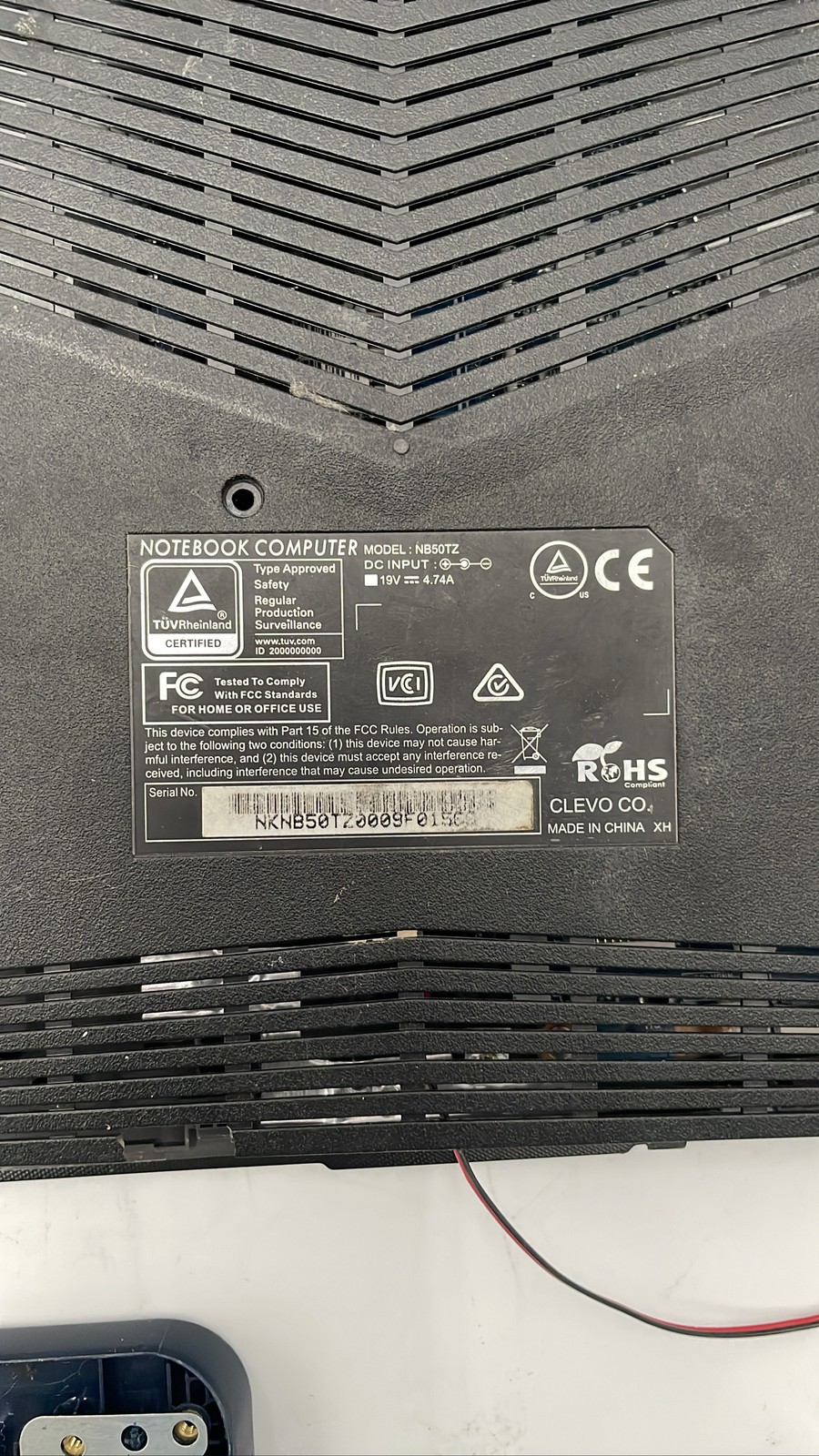 Clevo NB50TZ Lenovo HP Laptops For Parts Or Repair Lot Of 3