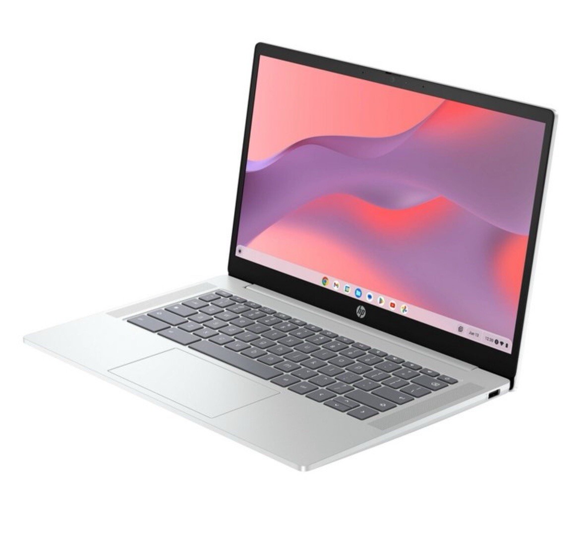 BRAND NEW HP 14” Touchscreen Chromebook – Intel Pentium N200 – Silver
