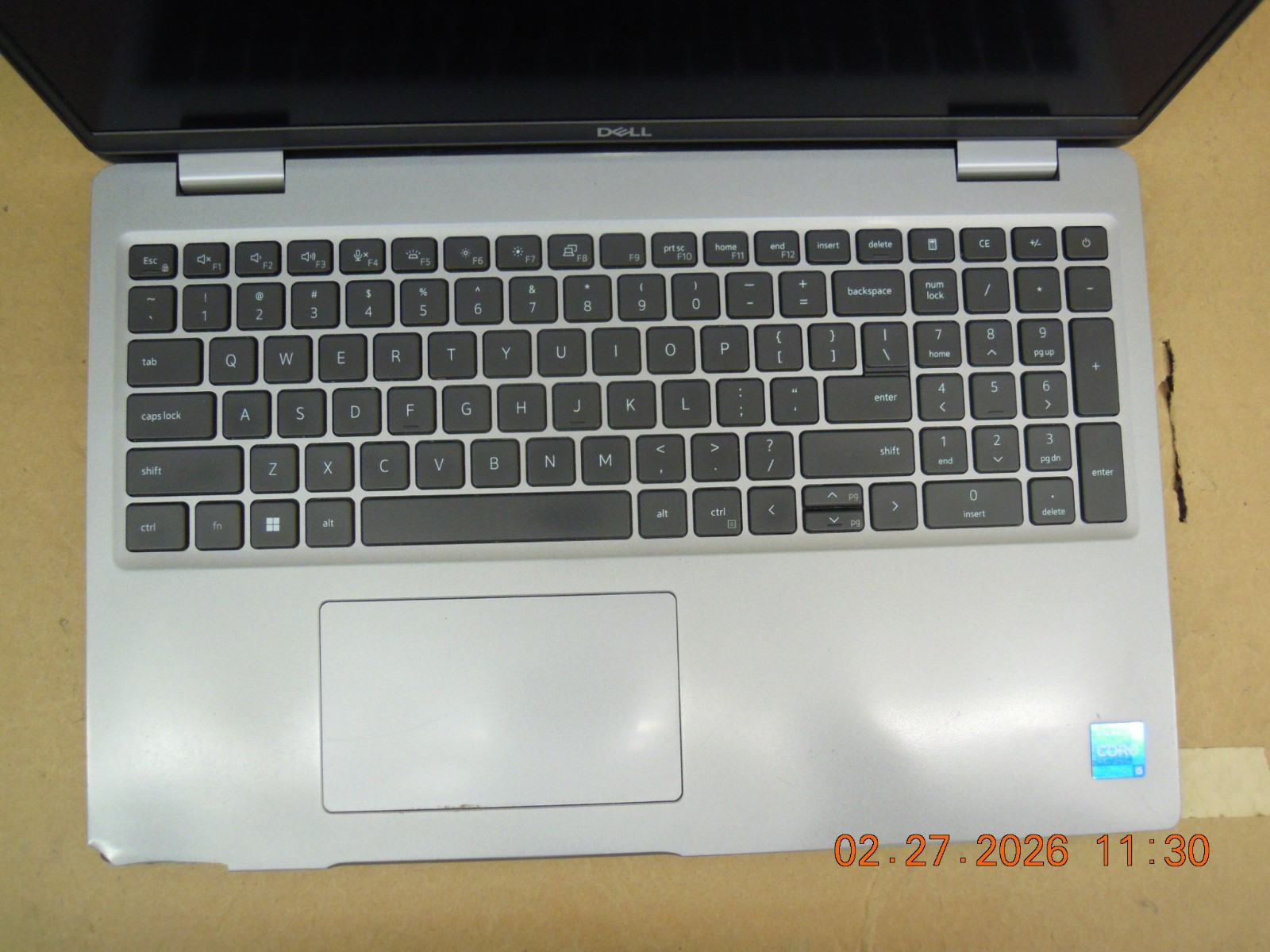 Dell Latitude 5530 | i5-1240P @ 4.40GHz CPU | 16GB RAM | AC Adapter | No HDD