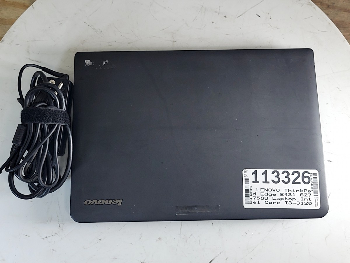 LENOVO ThinkPad Edge E431 627758U Laptop Intel Core I3-3120M 4GB 320GB SEE NOTES