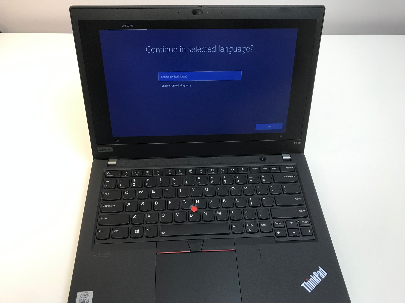 Lenovo ThinkPad P14s G1 20S4002LUS 14″ Notebook – i5 – 8GB RAM – 256GB SSD