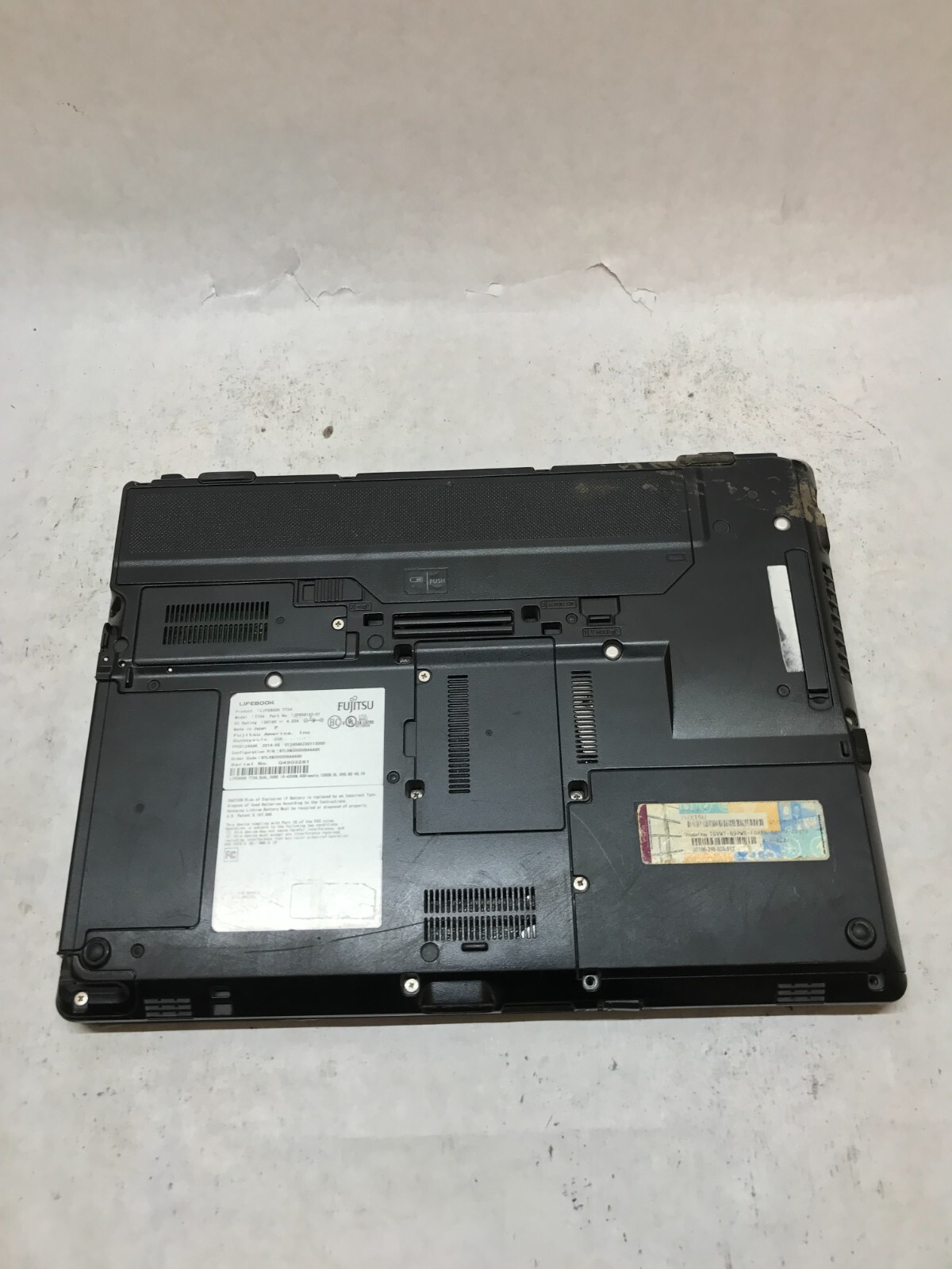Fujitsu LifeBook T734 12.5″ Laptop Intel i5-4300M 2.6GHz 4GB RAM NO HDD NO OS DW