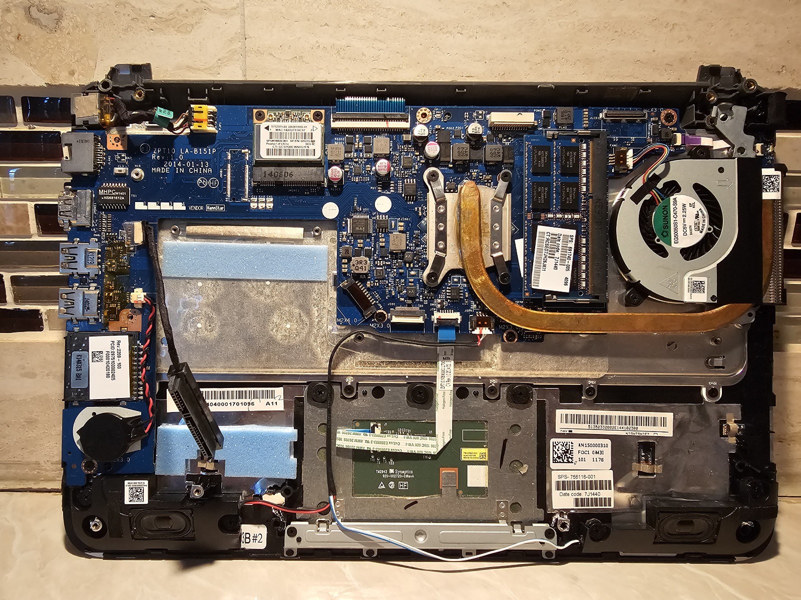 HP Pavilion 11-n010dx | N3540 2.16 Ghz | 4GB Ram | No HDD/BAT/SCRN/PWR ADPT