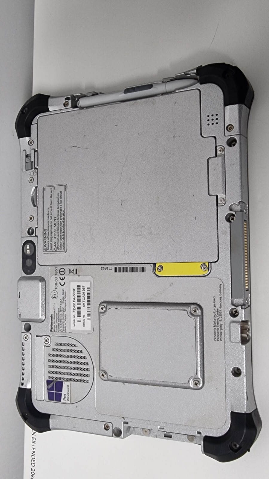 10.1″ PANASONIC TOUGHPAD FZ-G1 MK2 FZ-G1FA-50BE i5-4310U 2.00GHZ 8GB 128GB LTE