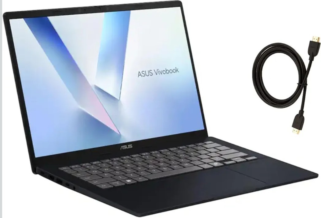 New ASUS Vivobook 14 14″ FHD+ Laptop Copilot+ PC Snapdragon X 16GB RAM 512GB SSD