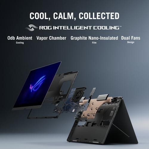 ASUS ROG Zephyrus Duo Dual PC 16 3K OLED Ultra 9 386H RTX 5090 32GB RAM 1TB SSD