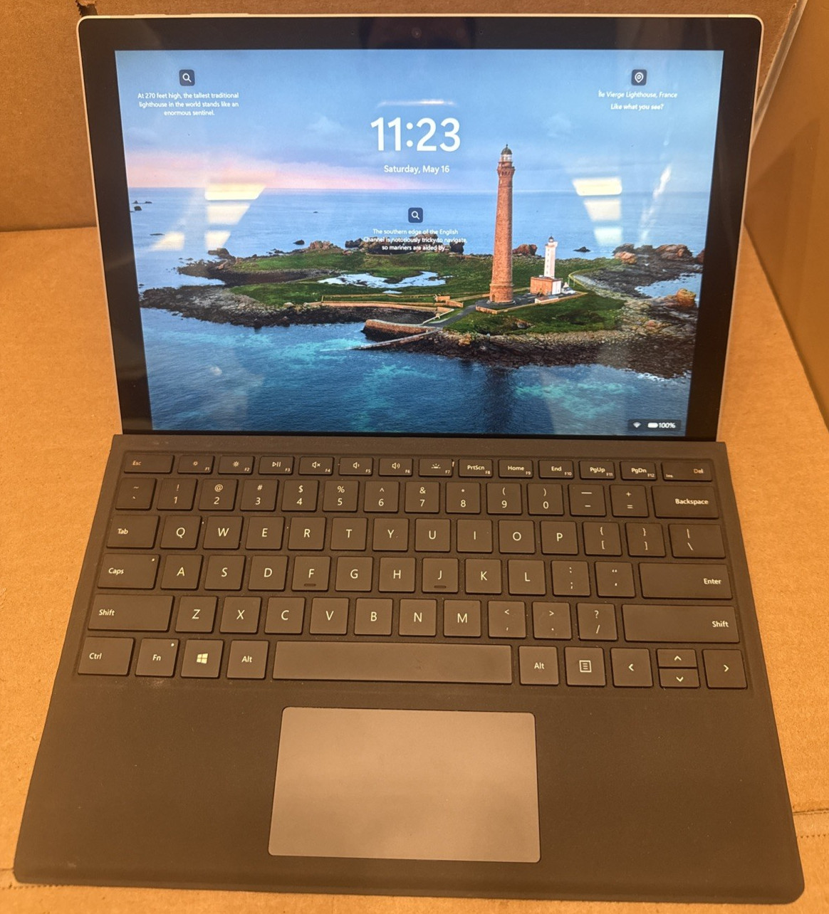 Microsoft Surface Pro 7 12.3” i5-1035G4 8GB RAM 128GB SSD Without Power Adapter