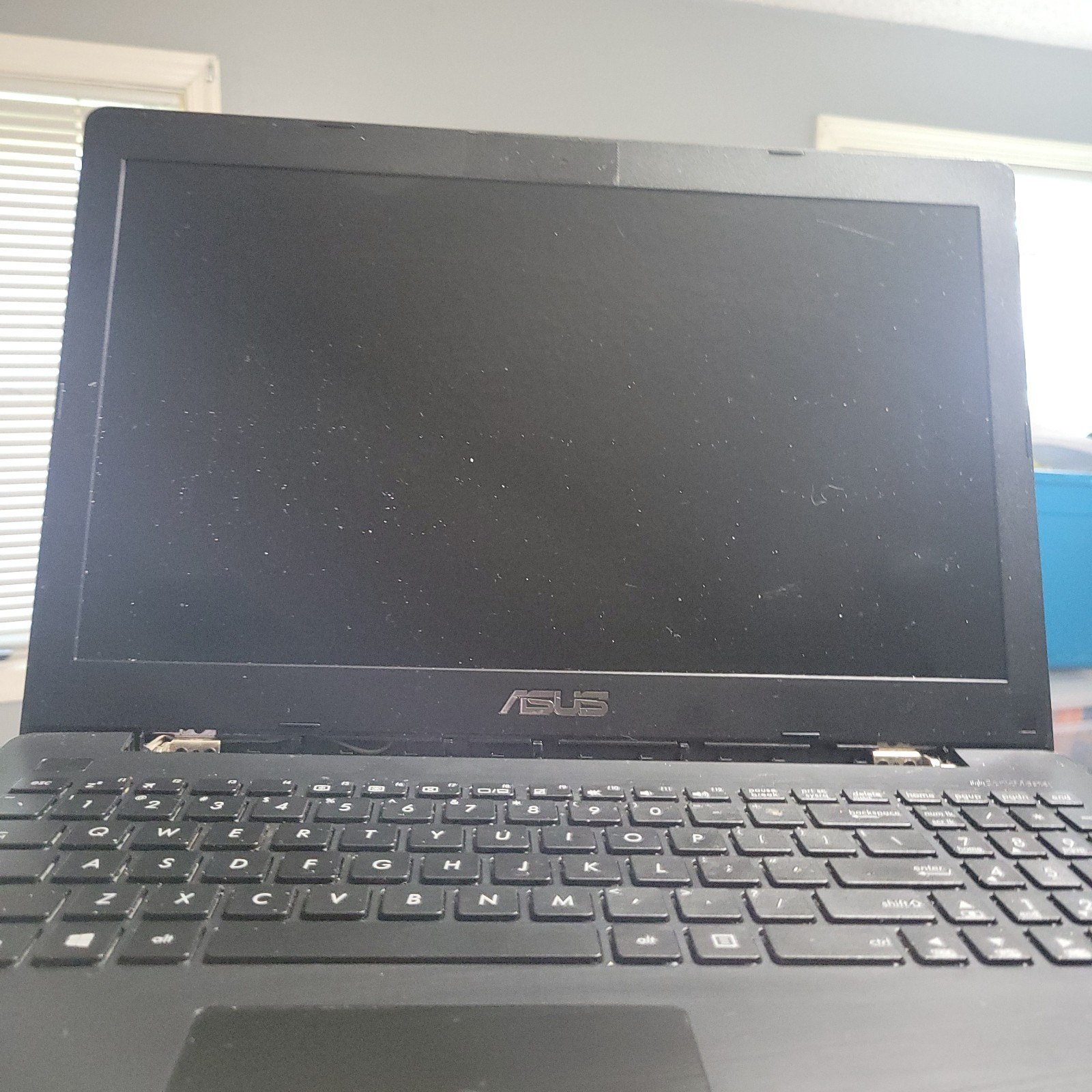Asus X553S Laptop Intel Celeron Black UNTESTED AS IS PARTS OR REPAIR