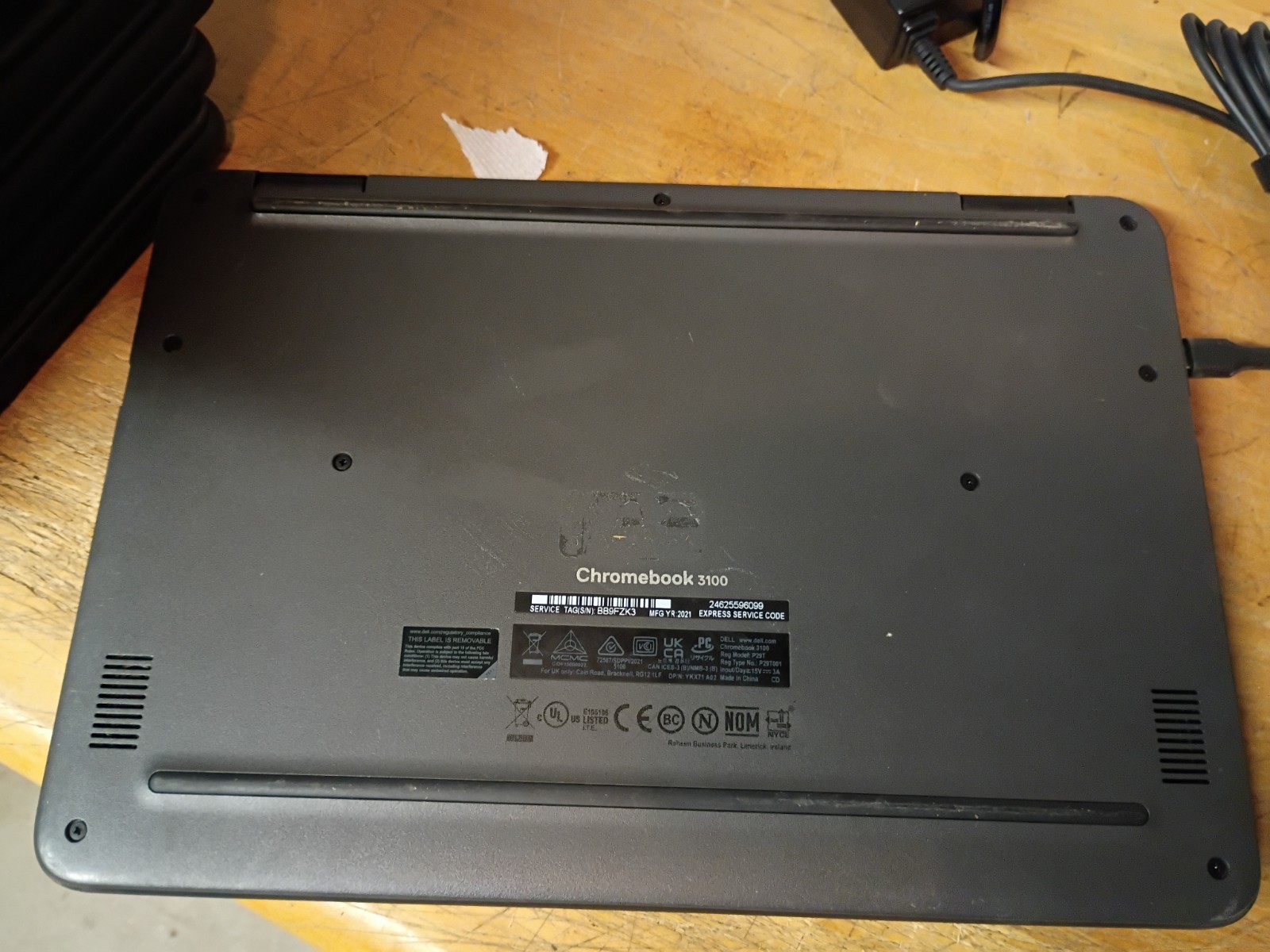 Dell Chromebook 11 3100 11.6″ (16GB eMMC, Intel Celeron N4000, 1.10GHz, 4GB RAM)