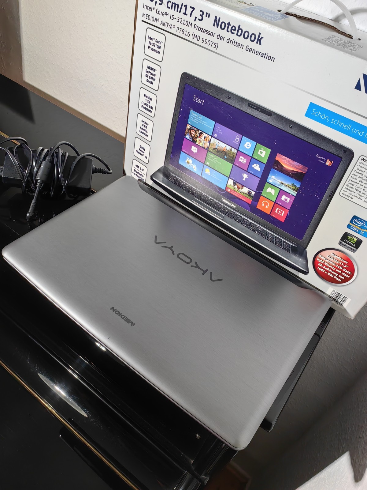 17.3″ Medion Akoya P7816 Notebook Intel i5 MD99075 Laptop PC USB