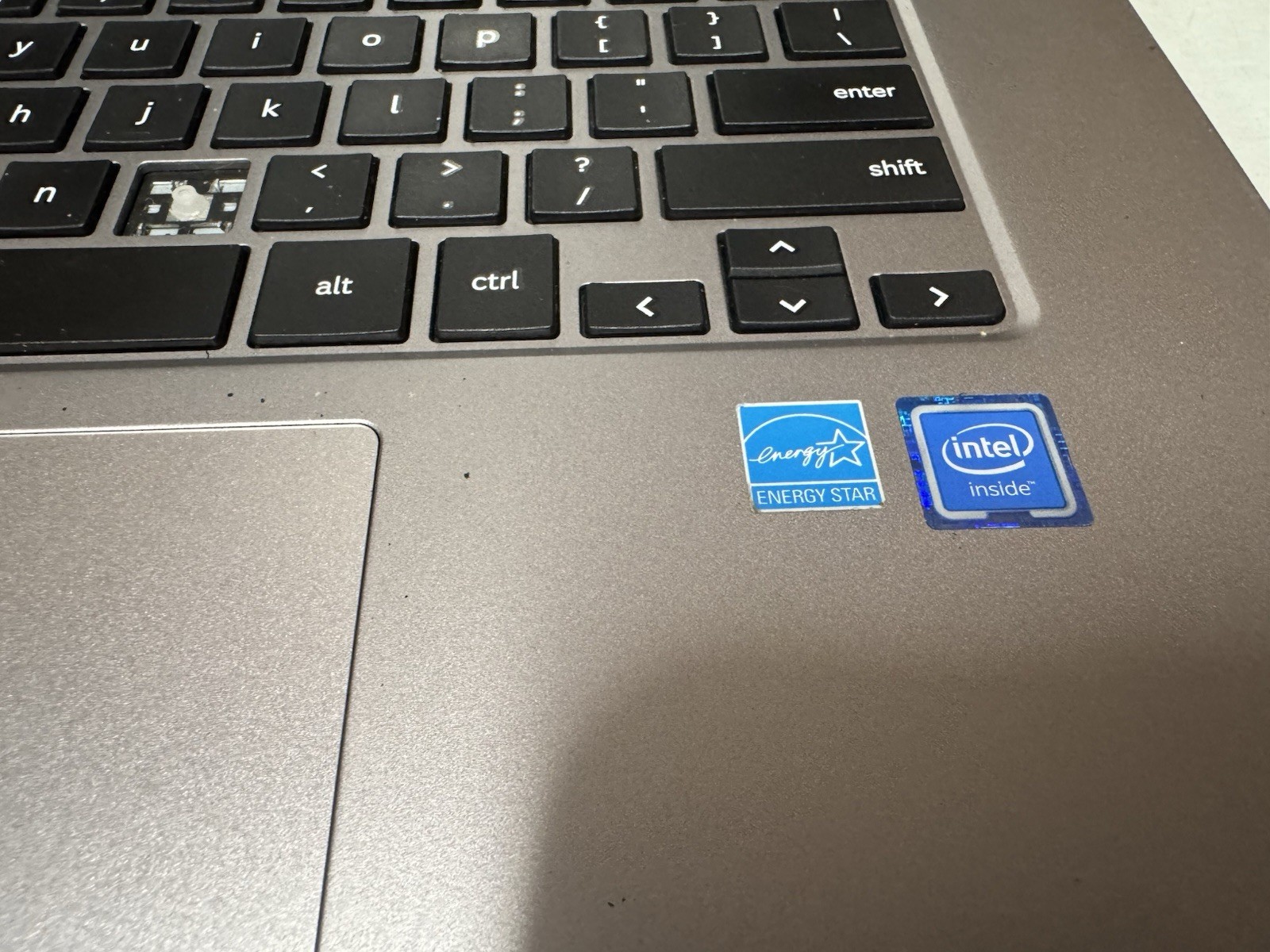Samsung Chromebook Laptop Broken Hinges Screen Bezel For Parts AS-IS