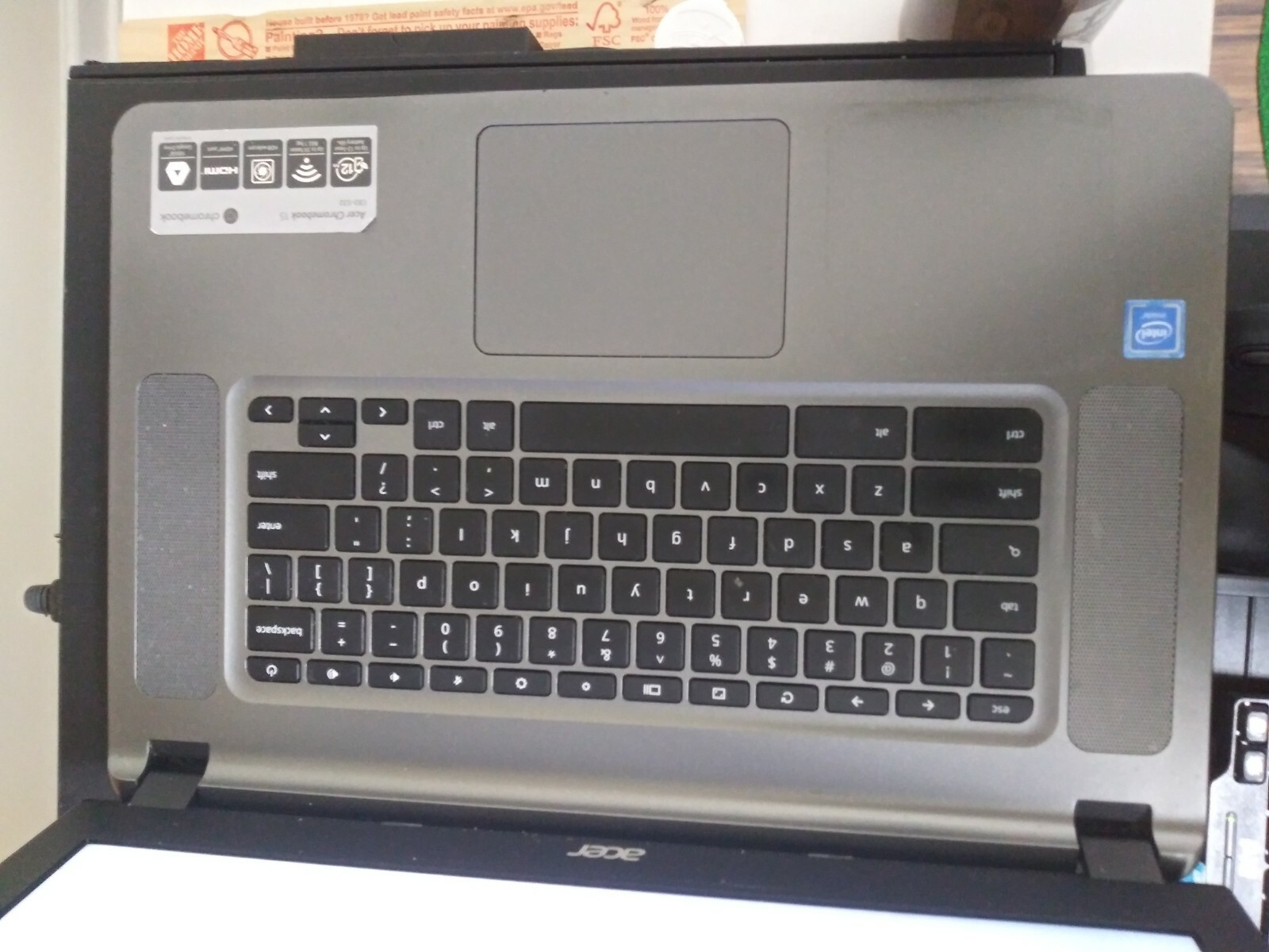 Acer Chromebook 15 CB3-532 100 GB Google Drive, HDR Webcam