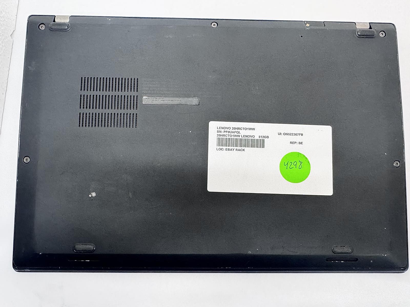 Lenovo ThinkPad X1 Carbon 5th Gen, Intel Core i7-7600U @ 2.80GHz, 16GB, 512GB