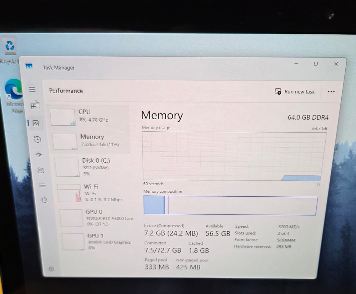 Lenovo ThinkPad P15 Gen2 I7-11850H vPro 64GRAM 512GSSD WIN11P 15.6 OLED RTXA3000