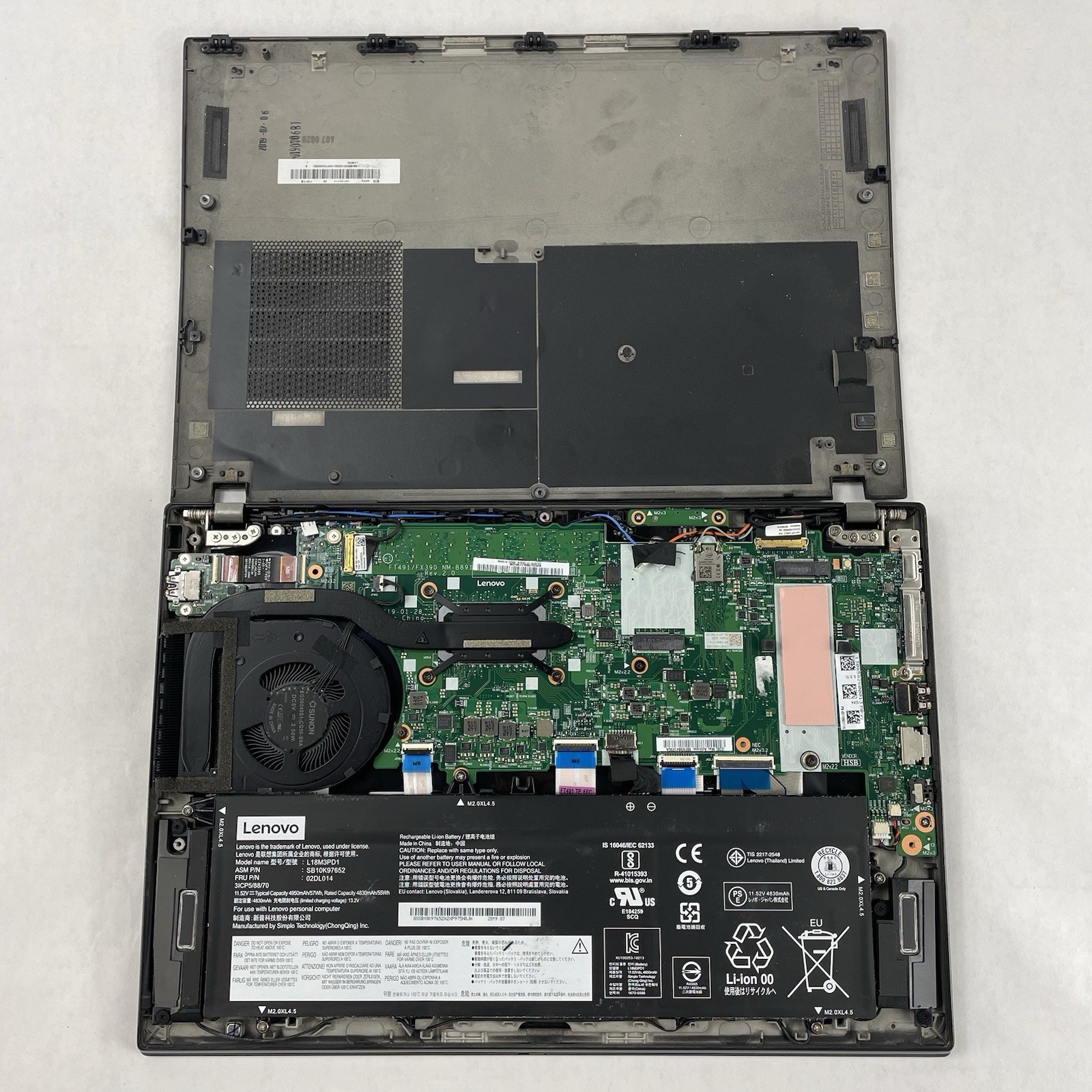 Lenovo ThinkPad T490s 14″ i5-8365U 1.60 GHz 8 GB RAM No SSD/OS/AC