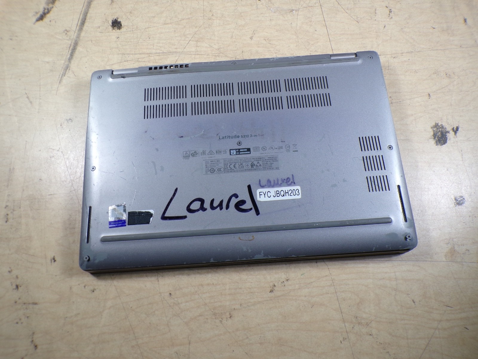 DELL LATITUDE 5310 2 IN 1 INTEL CORE i5-10210U 1.60GHZ 16GB RAM **TOUCH SCREEN *