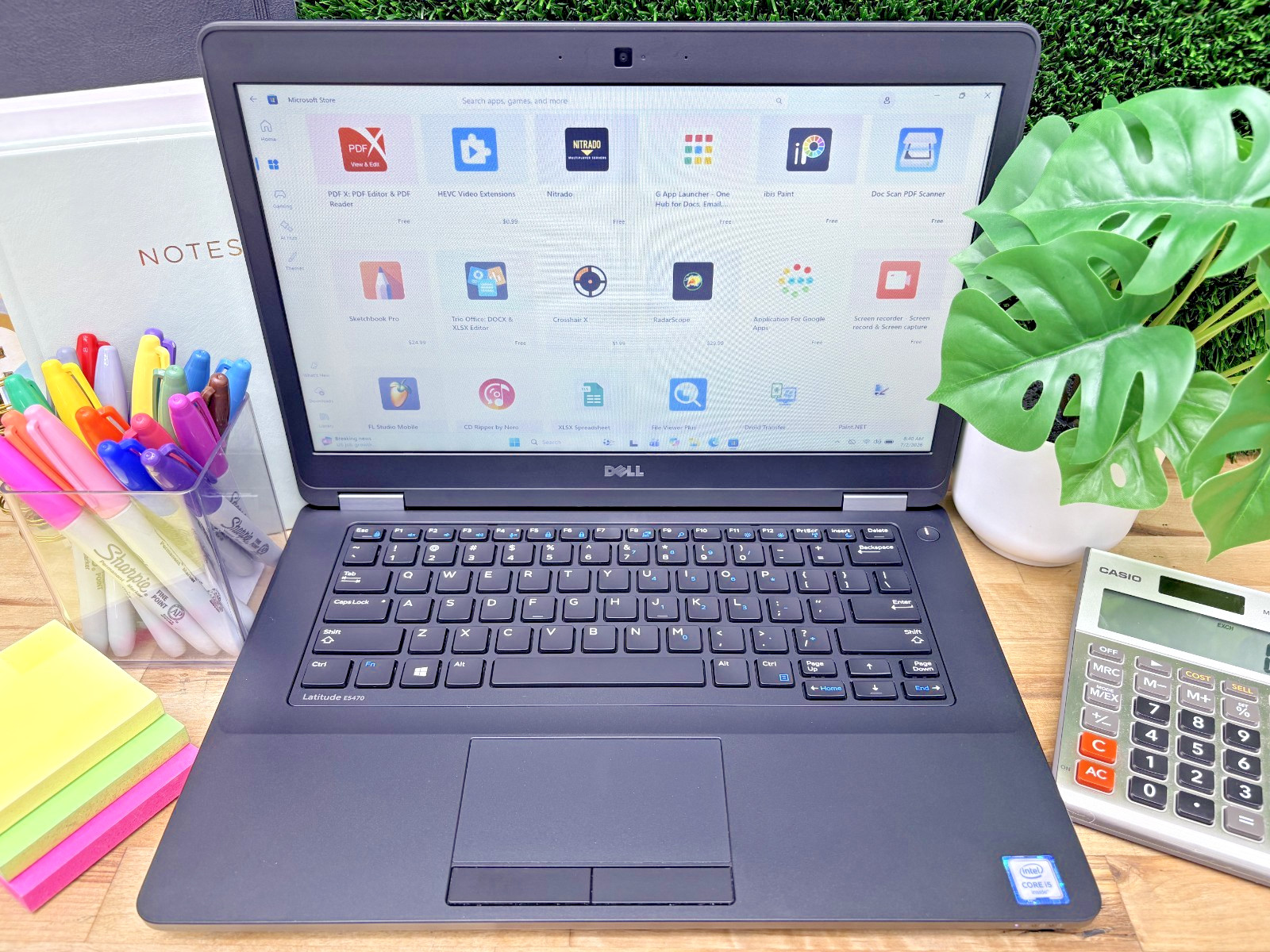 Dell Latitude E5470 14″ Intel i5-6th Gen 2.60GHz 16GB RAM 256GB SSD Win 11 Pro*
