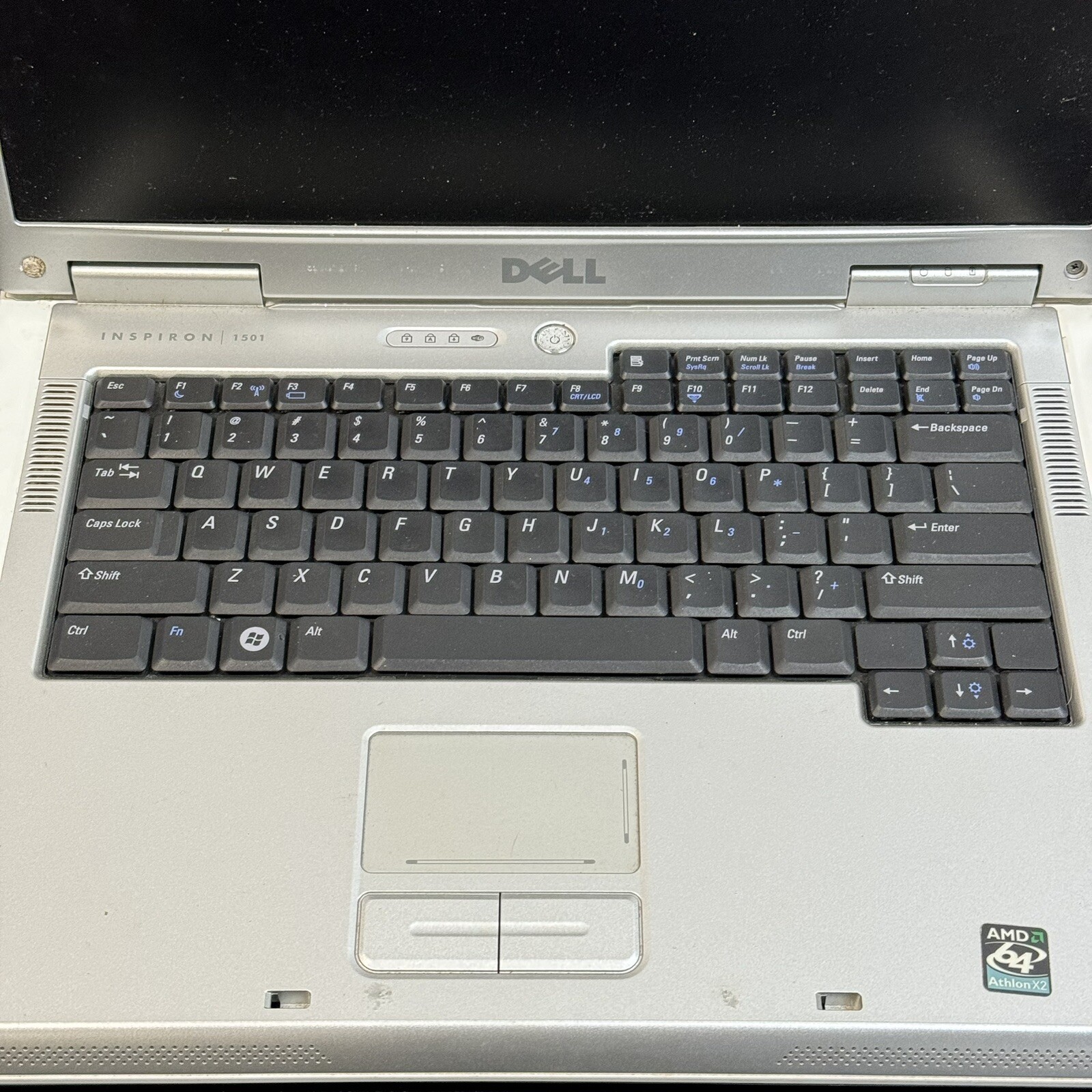 Dell Inspiron 1501 15.3″ Laptop AMD Anthlon X2, 1GB RAM, 0GB HDD