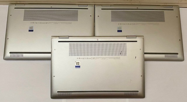 LOT 3 HP EliteBook x360 1030 G4 16GB i7-8665U 1.90GHz