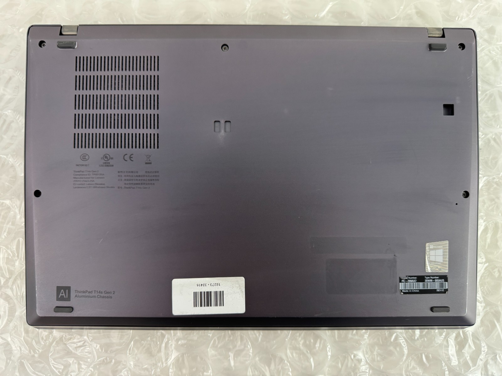 Lenovo ThinkPad T14s Gen 2 i7-1185G7 16GB 256GB SSD 14″ FHD Win 11 Pro