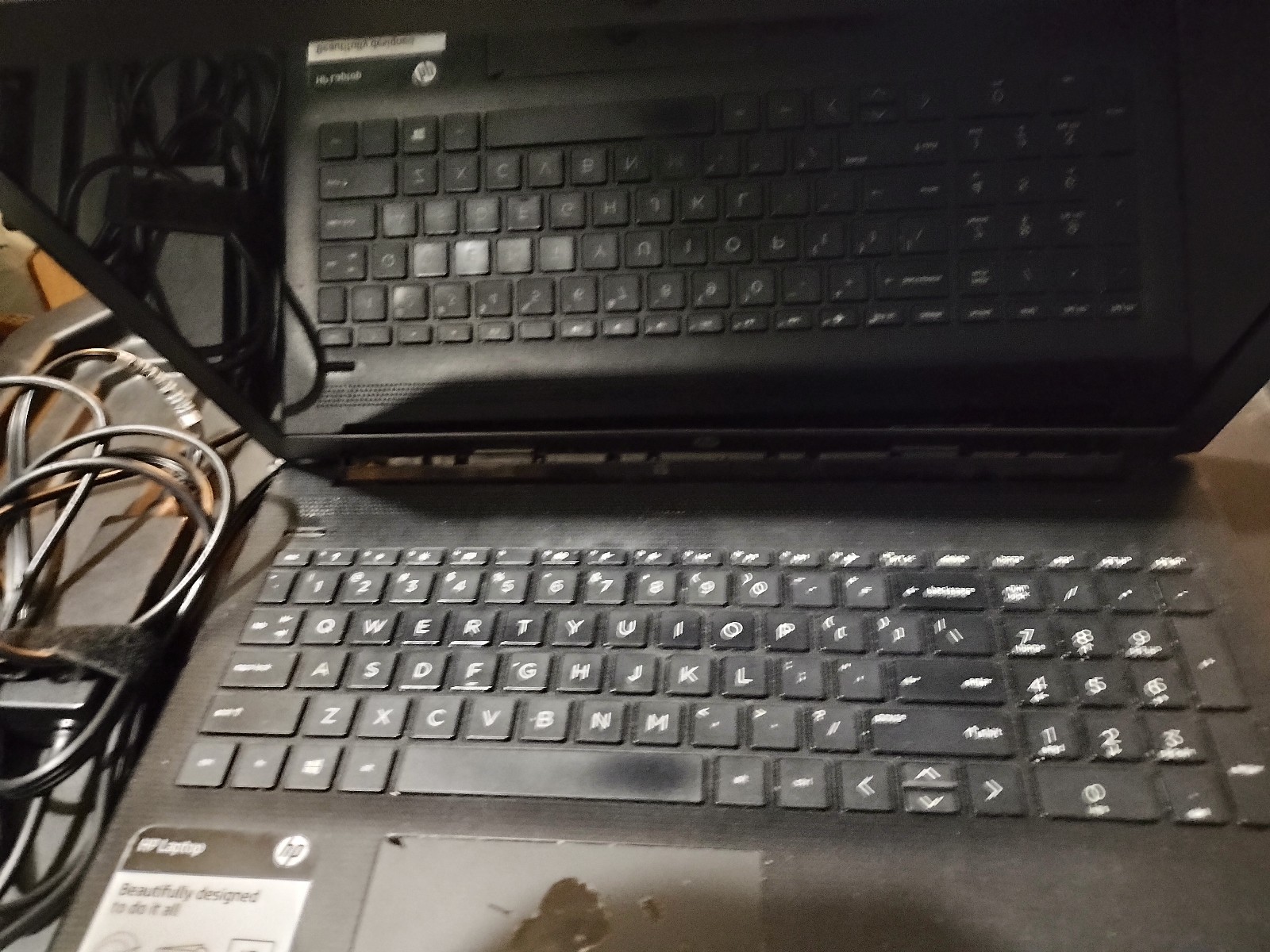 Large HP Laptop computer Model 15-db0011dx WORKING With Charger, Complete Pc