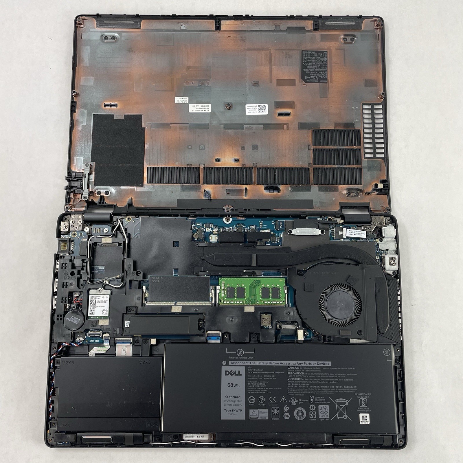 Dell Latitude 5501 15.6″ i5-9400H 2.50 GHz 8 GB RAM No SSD/OS/AC
