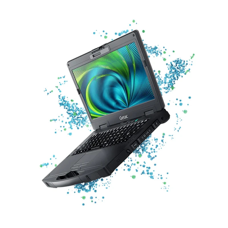 Getac S410 G5 14″ i5-1340P 8GB DDR5 256GB SSD, Backlit Keyboard, Windows 11 Pro.