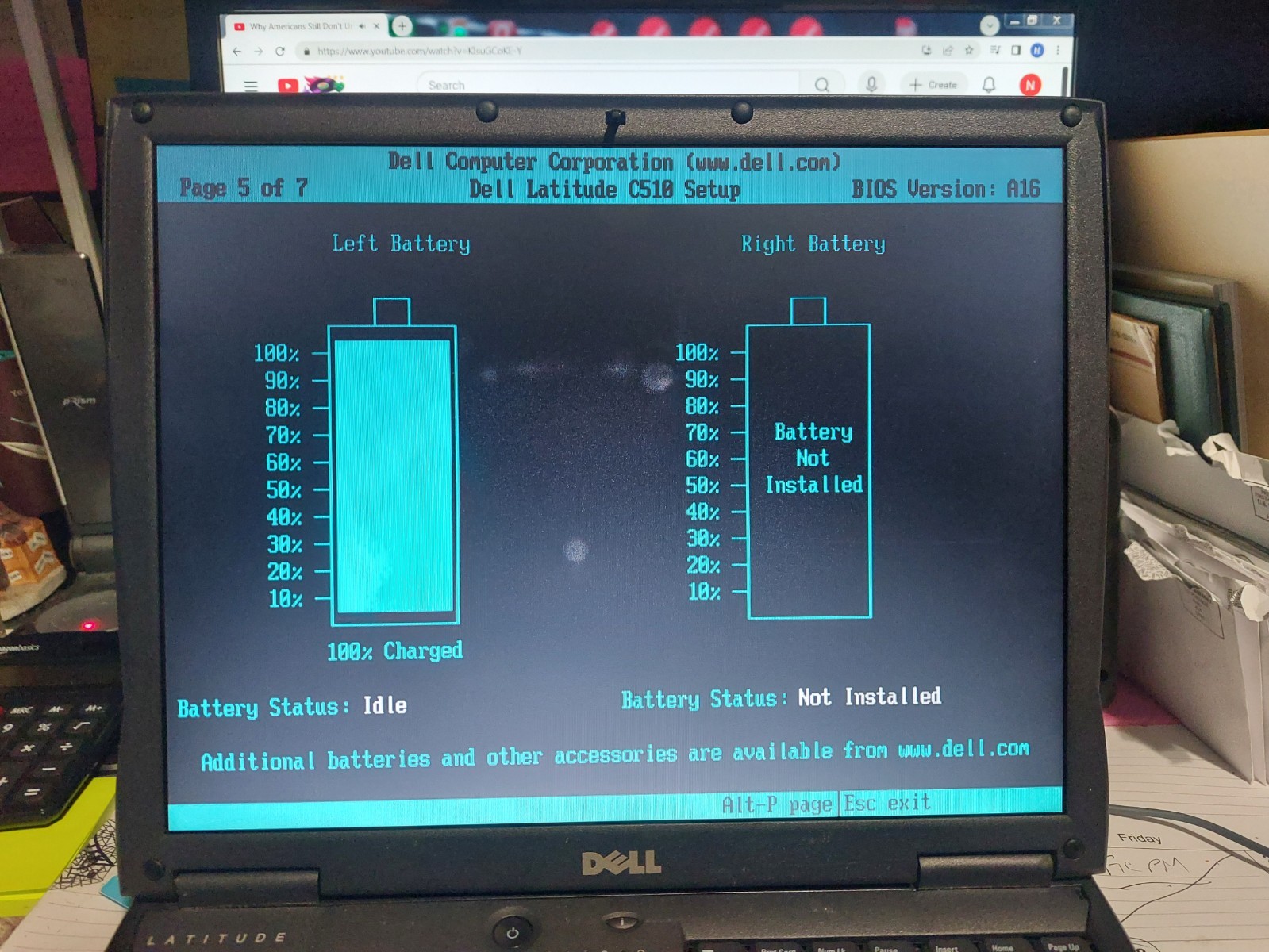 DELL LATITUDE C510 laptop Celeron 1.06Ghz 256MB RAM 20GB HD WIN XP TESTED