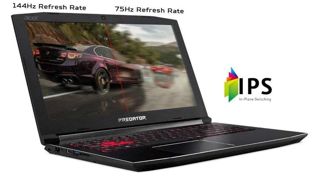 Acer Predator Helios 300 Gaming Laptop, i7-8750H, GTX 1060, 16GB DDR4, 256GB SSD