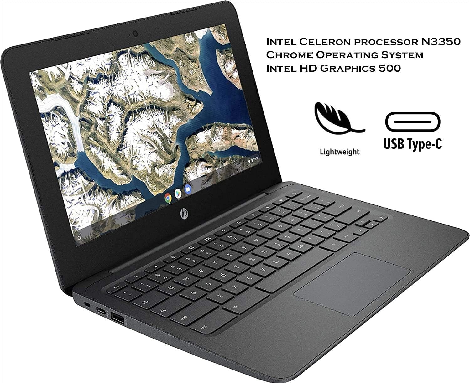 HP 11.6″ Chromebook Intel Celeron N3350 4GB Memory 32GB eMMC Chrome OS