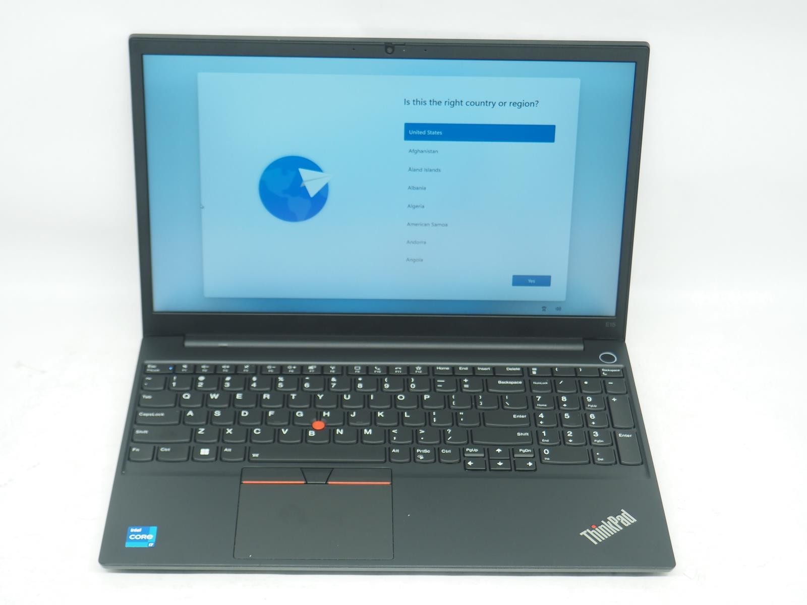 LENOVO THINKPAD E15 GEN 2 Intel Core i7-1165G7 2.80GHz 16GB RAM 512GB Grade B