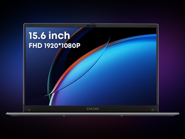 CHUWI GemiBook Plus 15.6” Intel N100 Windows 11 Laptop 8GB LPDDR5 256GB SSD