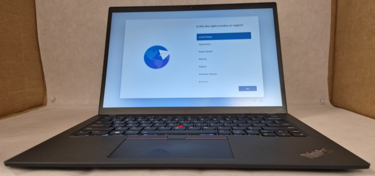 Lenovo ThinkPad T14s Gen 3 Touchscreen i5-1250P 1.70GHz 16GB 256GB Win 11 Pro