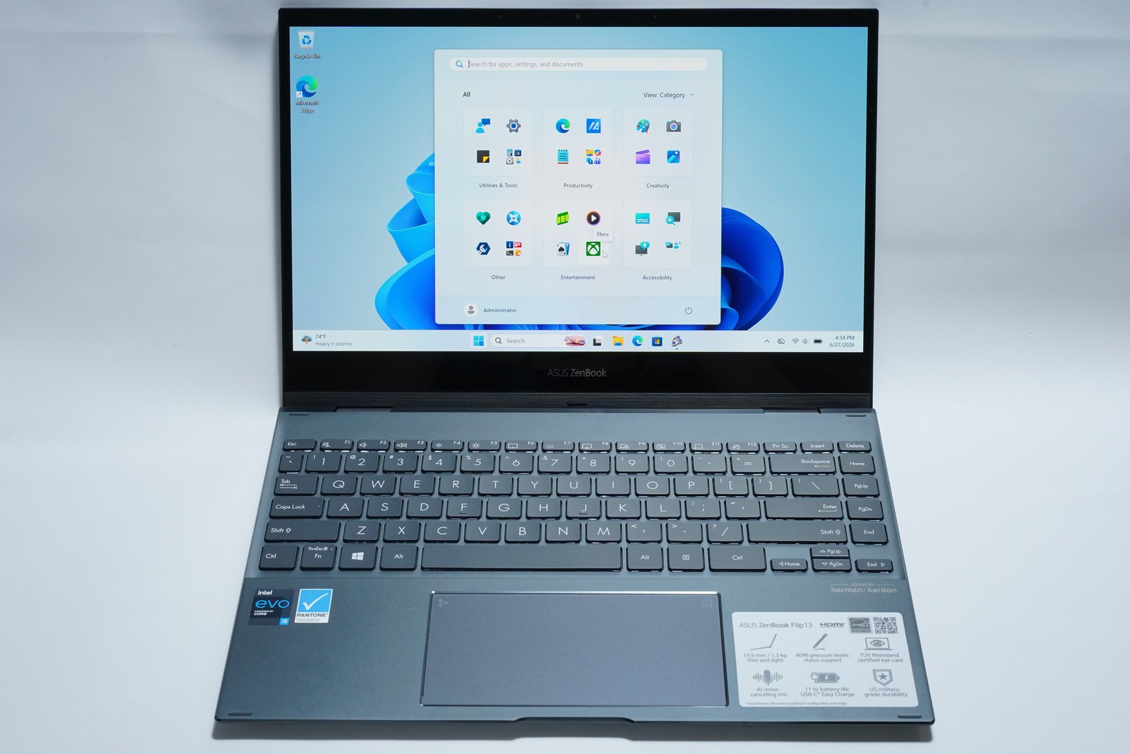 ASUS ZenBook Flip 13 UX363E 2-in-1 Laptop i5-1135G7 8GB 512GB OLED Touchscreen