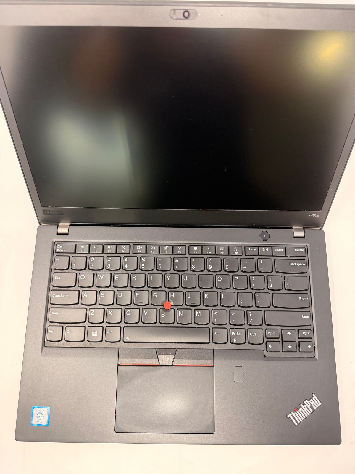 Lenovo ThinkPad T480s i7-8650U 16GB Intel Wireless 8265 / 8275 480GB NVMe SSD