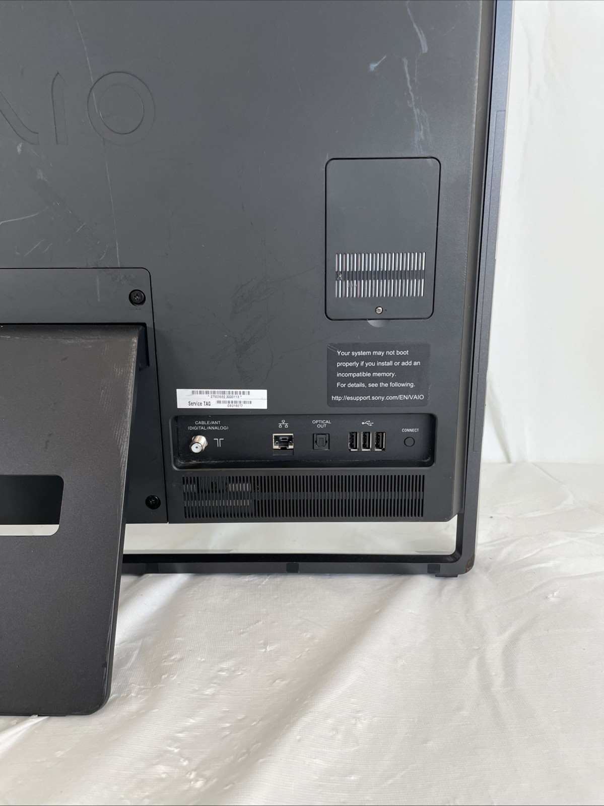 Sony VAIO VPCL114FX 24” All-In-One PC | Core 2 Duo | 4GB | Bad CD Drive | NO HDD