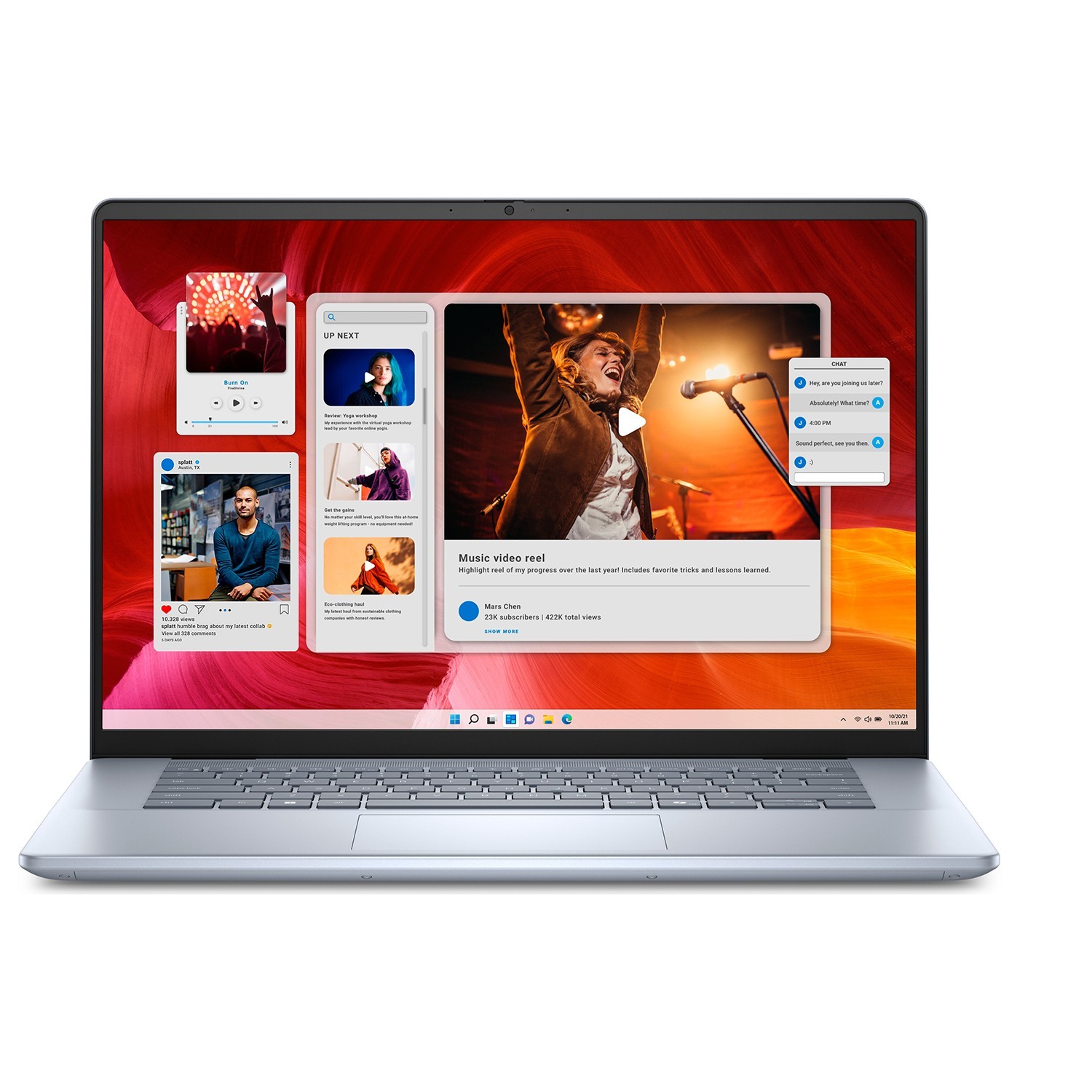 Dell Inspiron 16″ 7640 Intel Core ULTRA 9 16GB RAM 512GB SSD FHD Touch FP Reader
