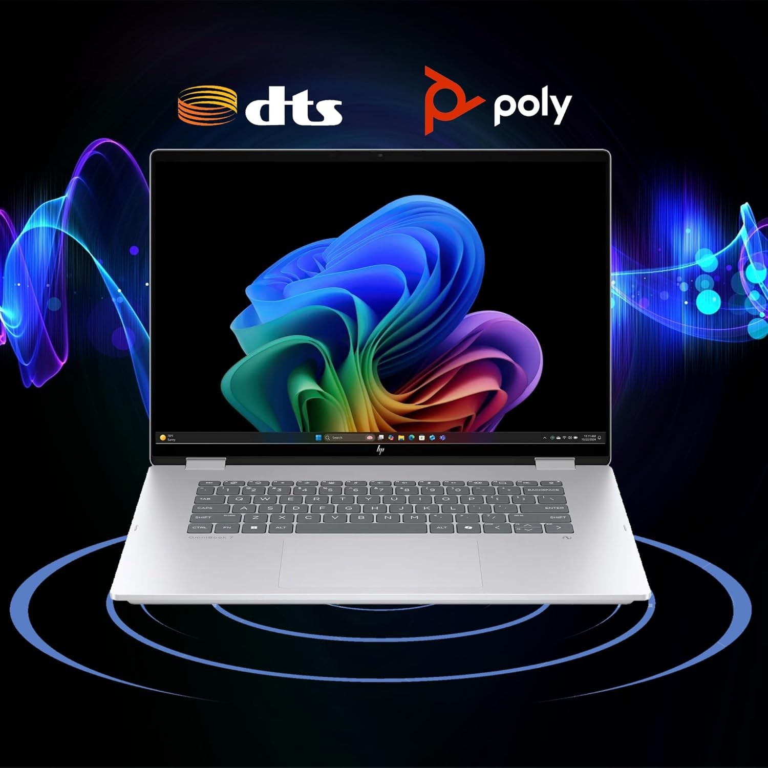2025 HP OmniBook 7 2-in-1 Laptop,16″ 3k OLED Touch,U7-258V 32GB 2TB SSD Win 11 H