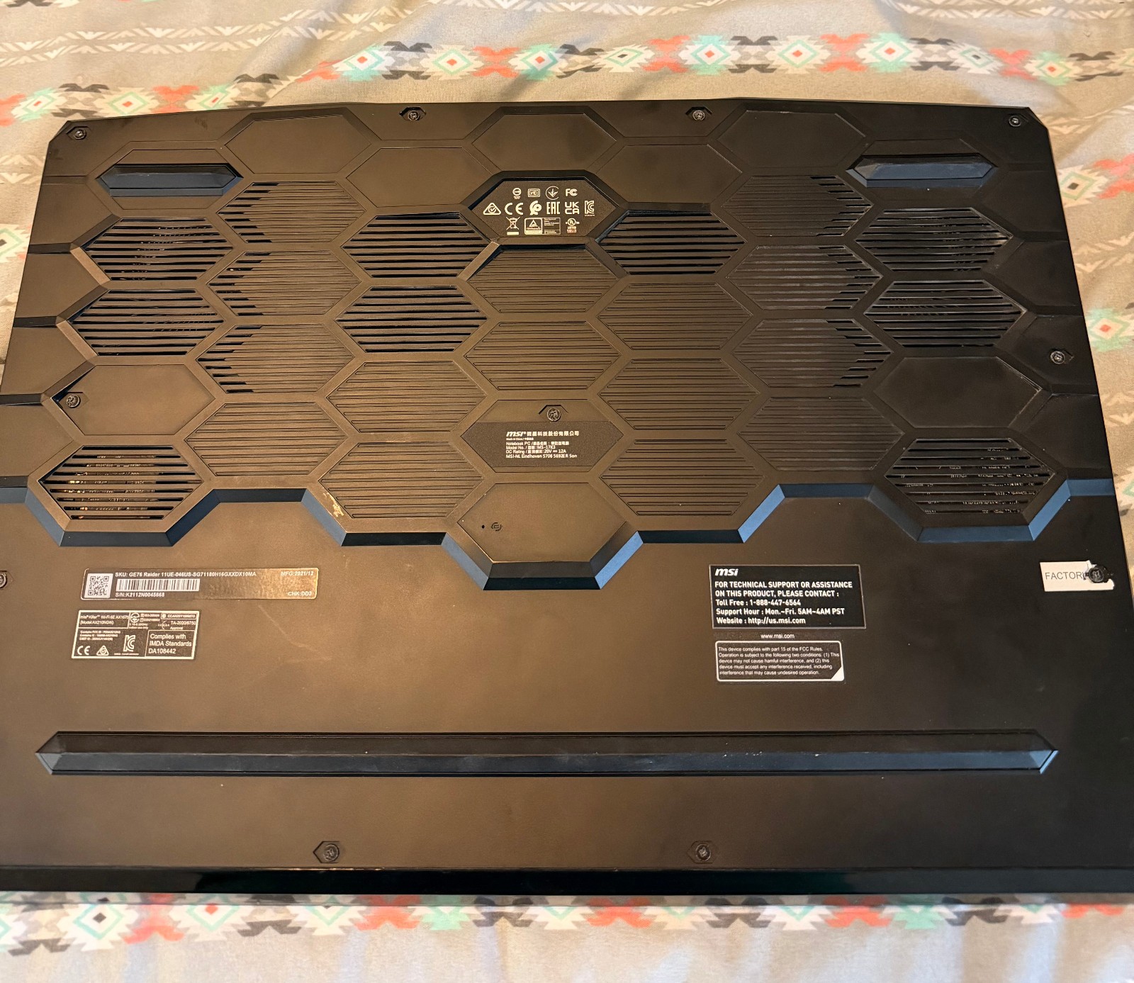 MSI GE76 Raider 11UE