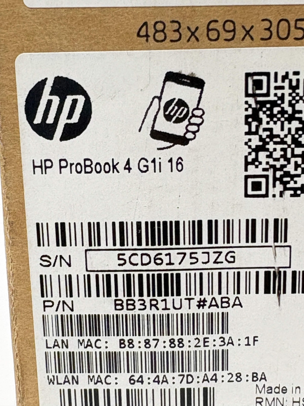 HP ProBook 4 G1i 16-inch Core Ultra 7 255U 16GB 512GB SSD New In Box