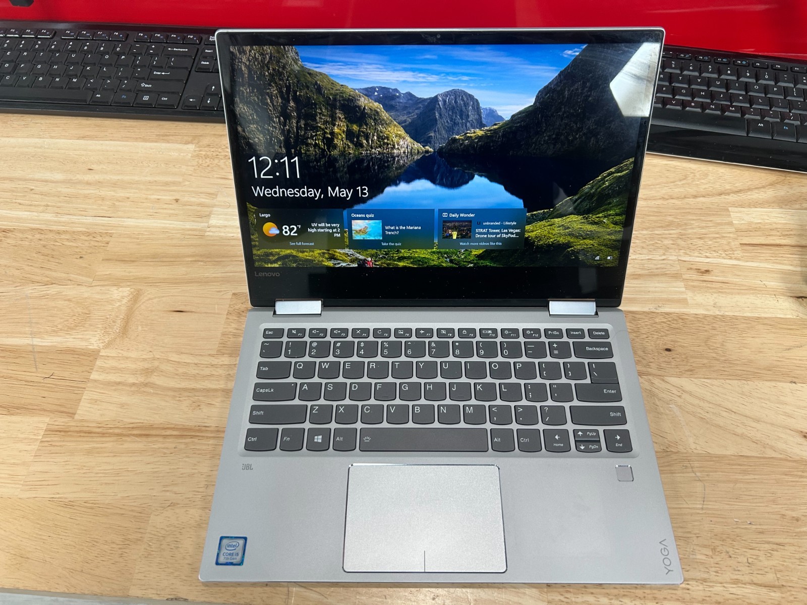 LENOVO YOGA 720-13IKB | I5-7200U 2.50GHZ | 512GB | 8GB | WIPED| NO CHARGER