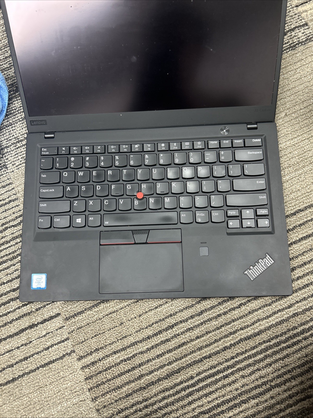 Lenovo Thinkpad x1 carbon gen 6 i7-Missing Internal Storage Drive(Boots to BIOS)