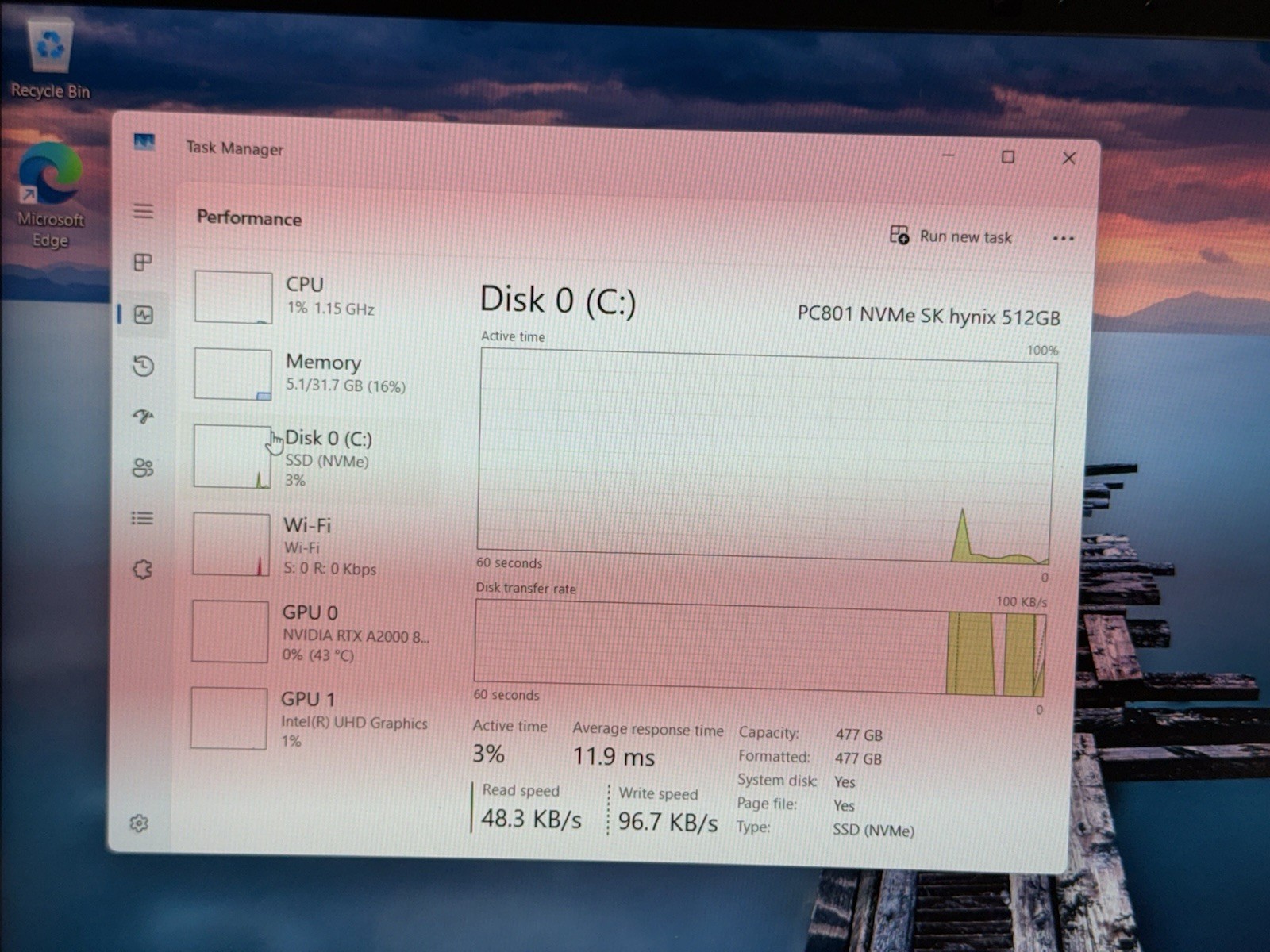 Dell Precision 7670 16″ i7-12850HX 32GB 512GB RTX A2000