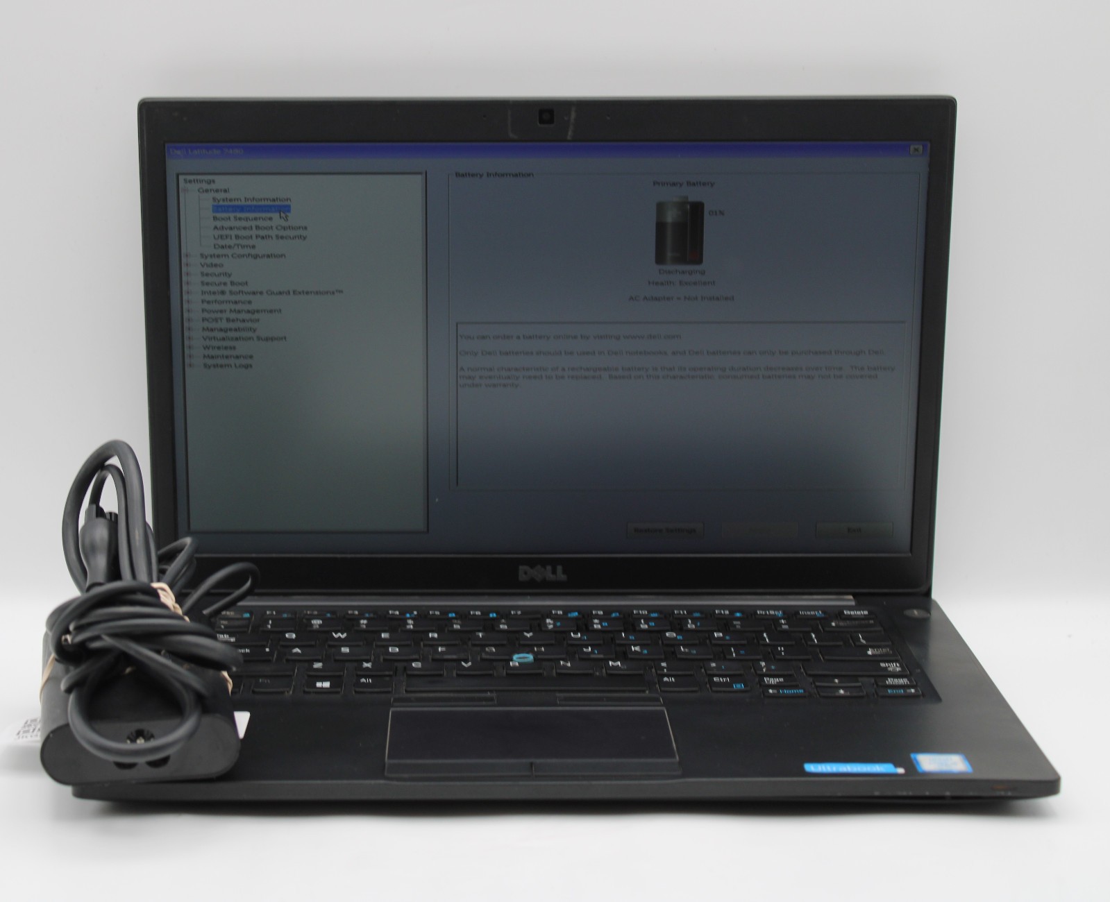 Dell Latitude 7480 i5-7300U @ 2.6 GHz 8GB RAM 256GB SSD No OS