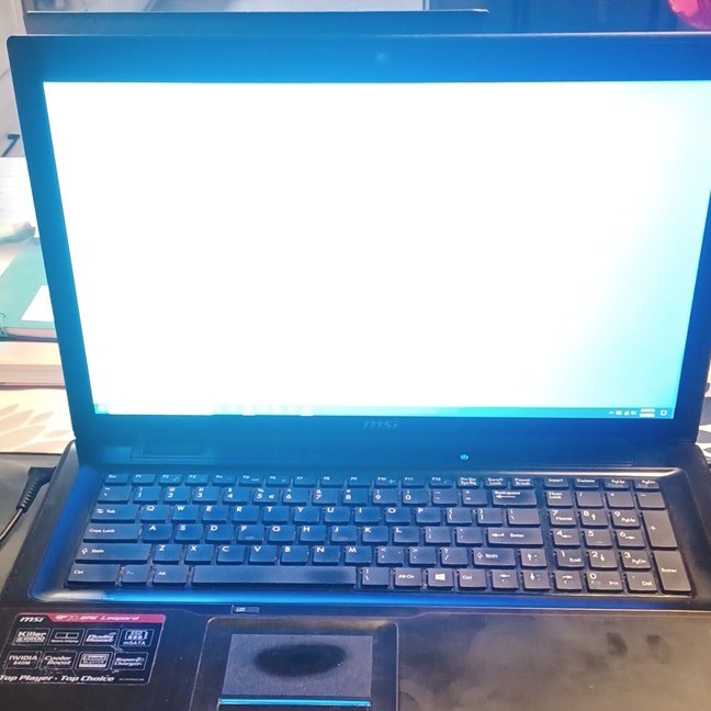MSI GP70 2PE Leopard 17.3″ i7-4710HQ, 120GB M.2 + 500GB SSD 840M GPU W/ Win10